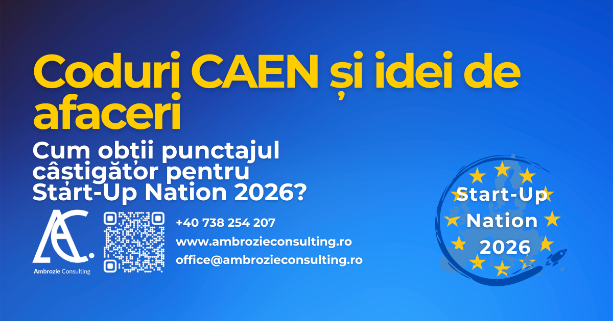Start-Up Nation 2026: Cum obții punctajul câștigător?